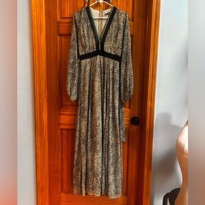 Baltic Born Animal Print Long Dress